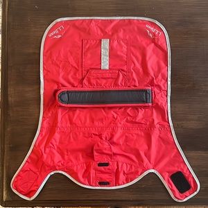Dog LL Bean Trail Model Rain Jacket - Medium Red
